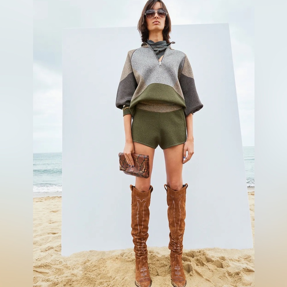 Zadig & Voltaire Cognac Cara High Boot 37